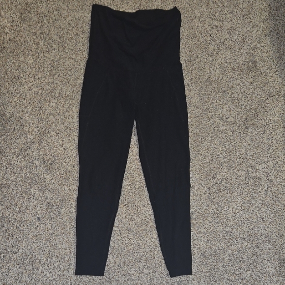 Beyond the Bump Black High-Waisted Leggings - Picture 1 of 3